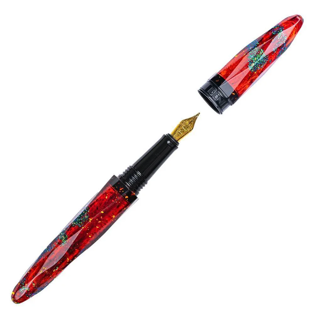 BENU Fountain Pen - Briolette - Ruby Forest - Image 6
