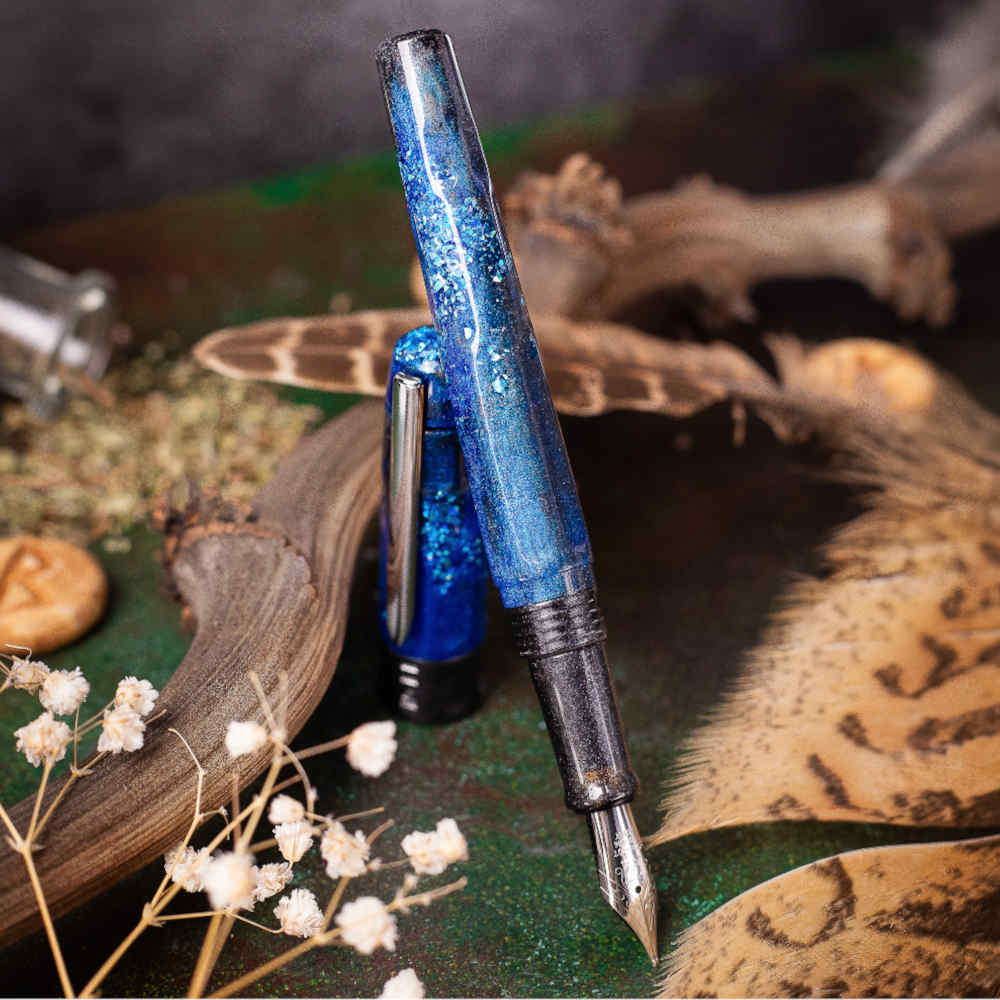 BENU Fountain Pen - Talisman - Hawk's Eye - Image 2