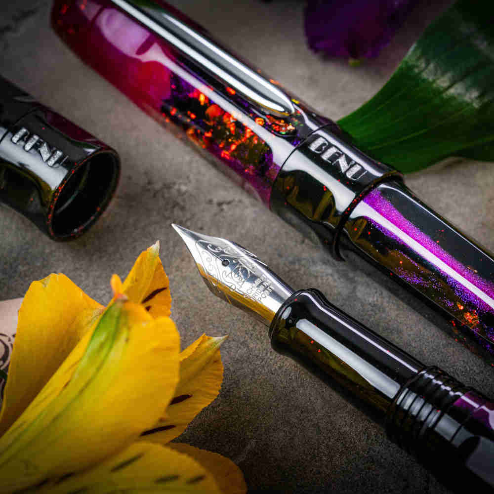 BENU Fountain Pen - Talisman - Lily of the Incas - Image 3