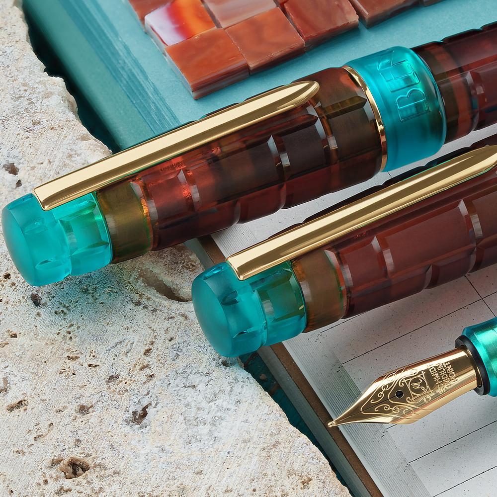 BENU Fountain Pen - Tessera - Ribbon Turquoise - Image 2