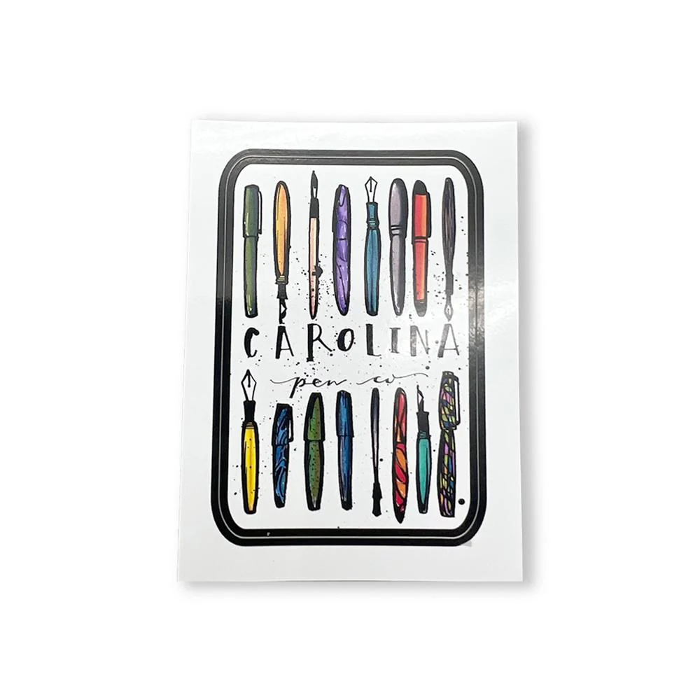 Carolina Pen Company Fountain Pen - Charlotte - Primary Manipulation 6 Set - Endless Exclusive (2026) - Image 25