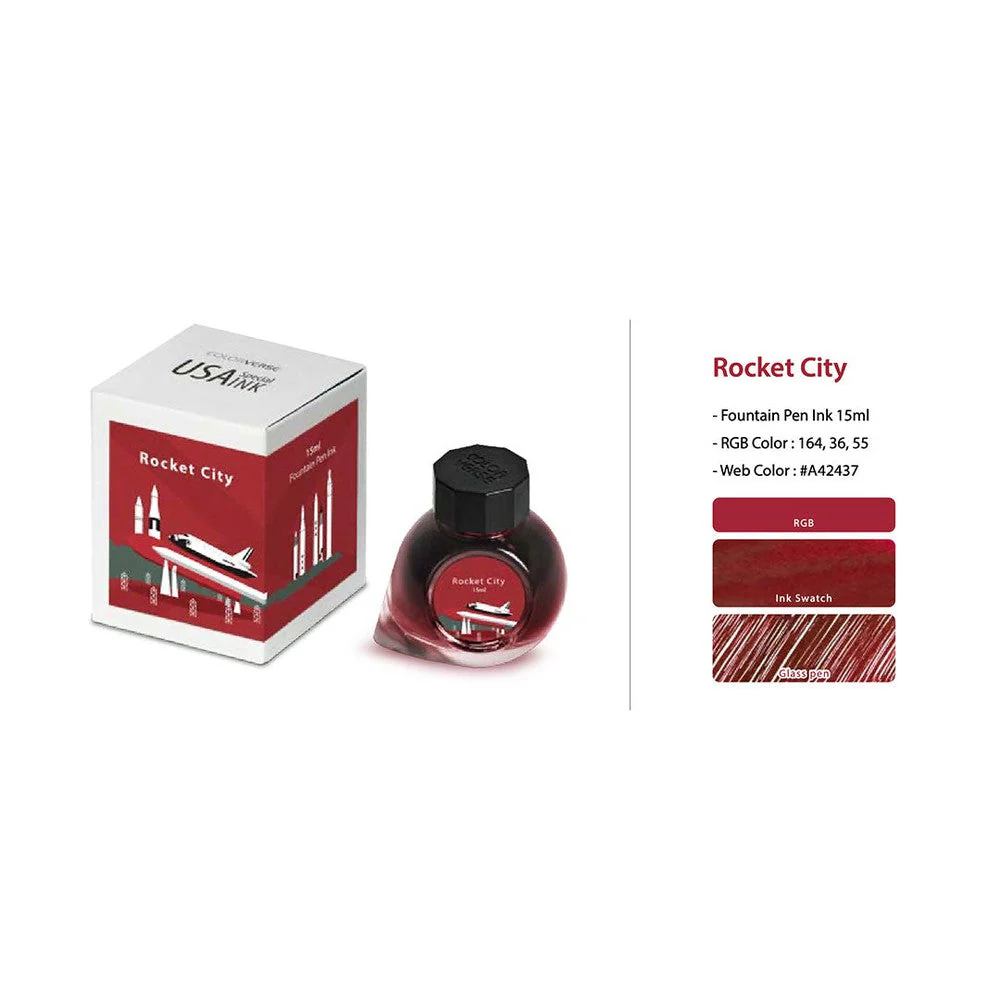 Colorverse Ink Bottle (15ml) - USA Special Series Addition - Image 11