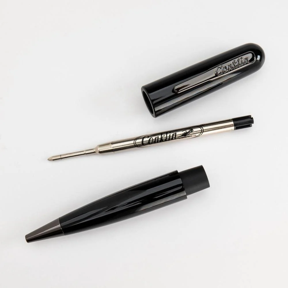 Conklin Ballpoint Pen - All American - Raven Black - Image 3