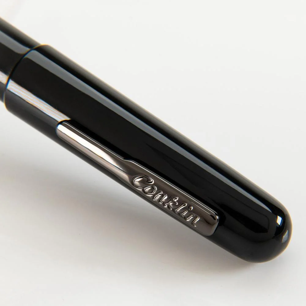 Conklin Ballpoint Pen - All American - Raven Black - Image 5