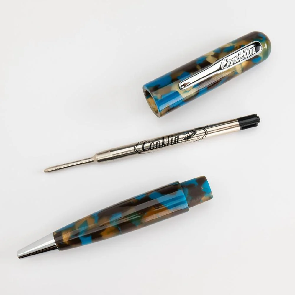 Conklin Ballpoint Pen - All American - Southwest Turquoise - Image 3