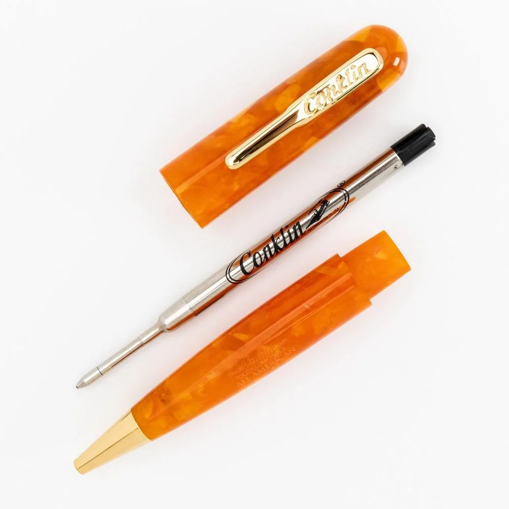 Conklin Ballpoint Pen - All American - Sunburst Orange - Image 3