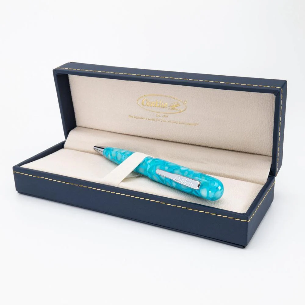 Conklin Ballpoint Pen - All American - Turquoise Serenity - Image 9