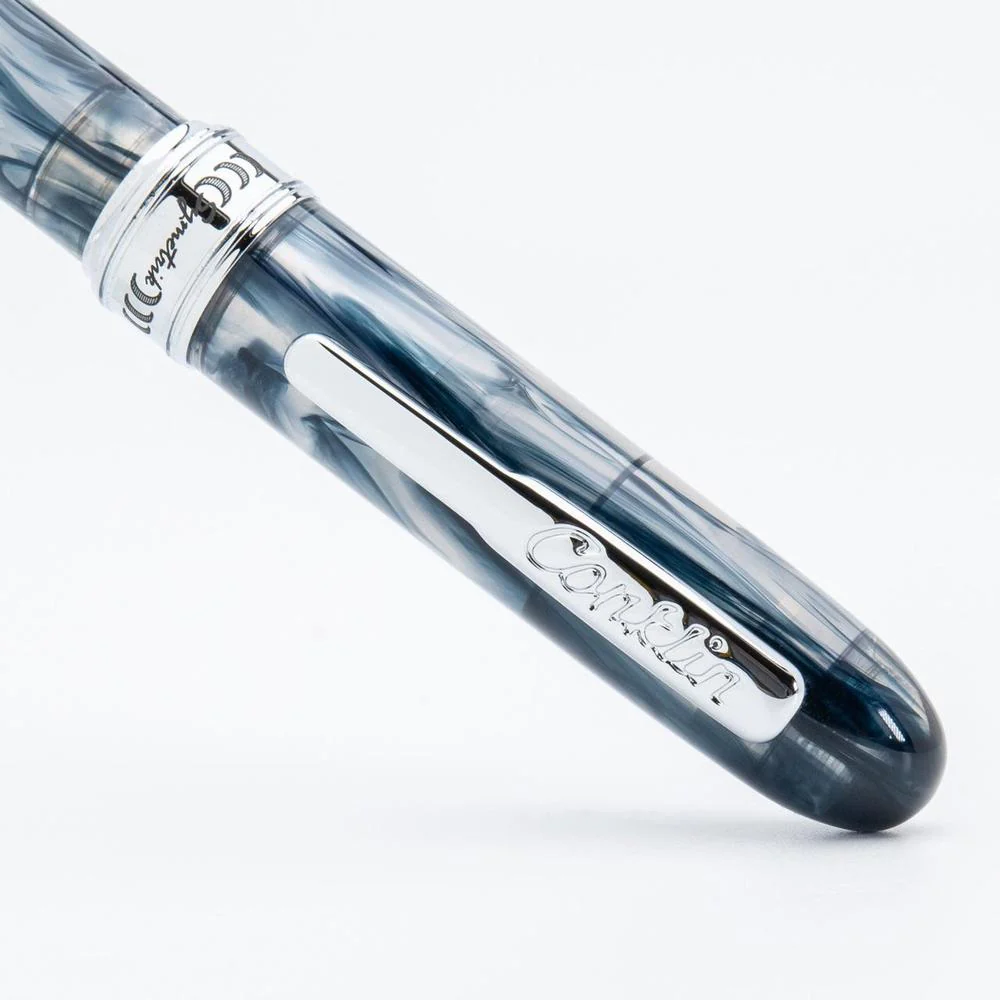 Conklin Ballpoint Pen - Symetrik - Blue Supernova - Image 3