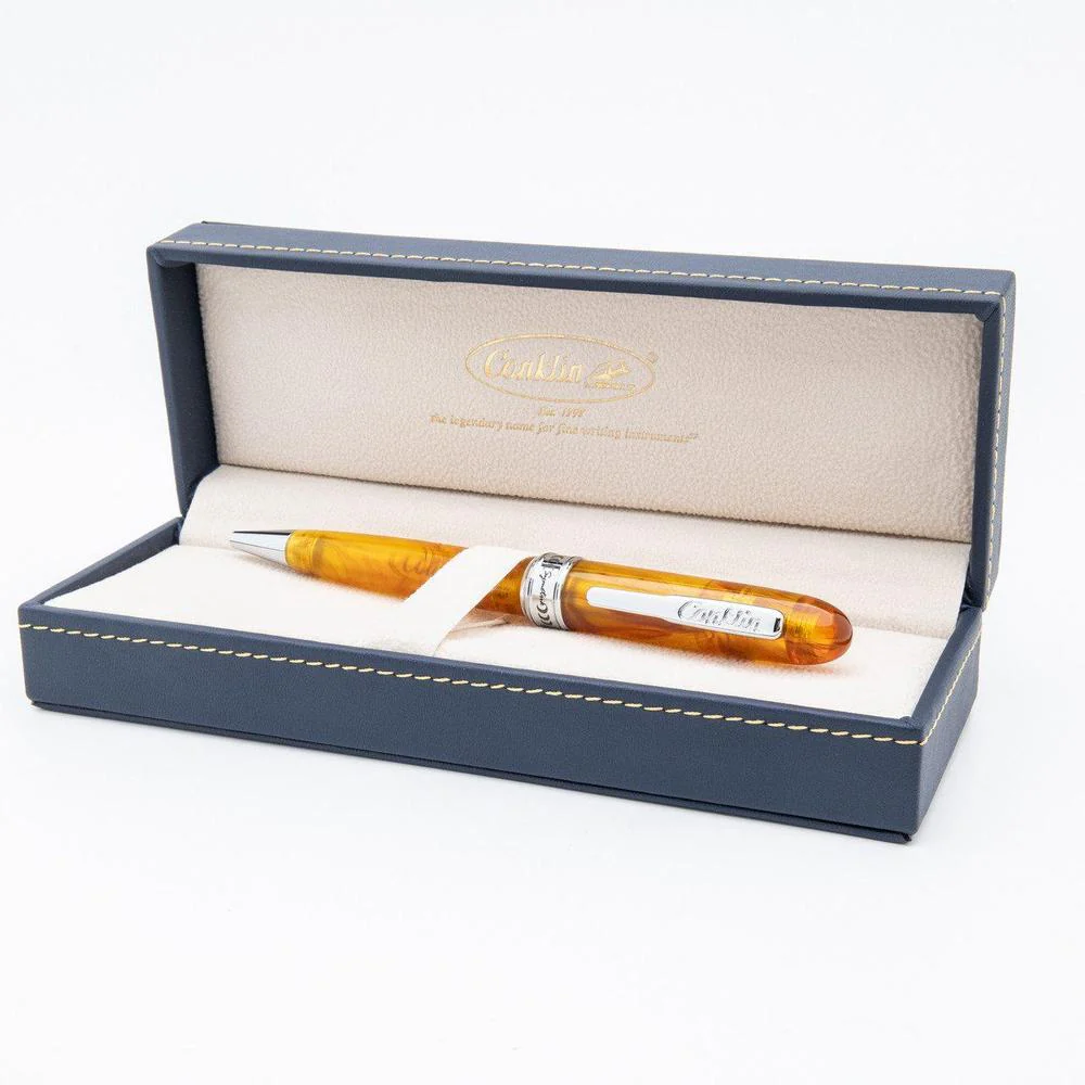 Conklin Ballpoint Pen - Symetrik - Precious Amber - Image 7
