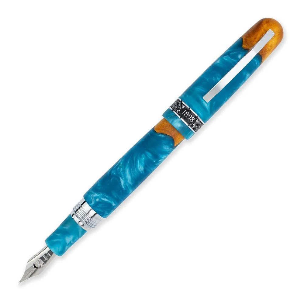 Conklin Fountain Pen - 1898 Spectra Fusion Blue - Limited Edition (2025) - Image 2