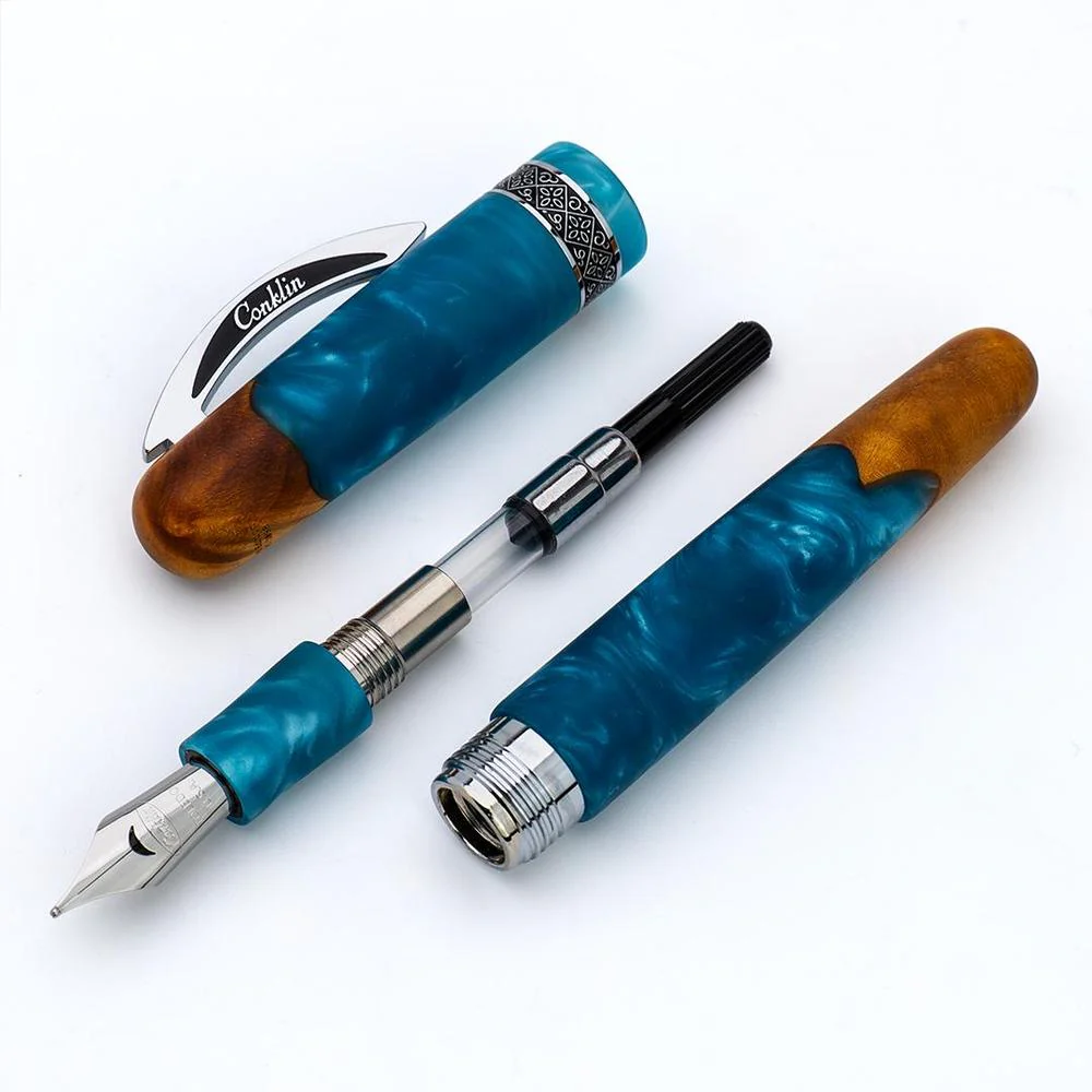 Conklin Fountain Pen - 1898 Spectra Fusion Blue - Limited Edition (2025) - Image 3