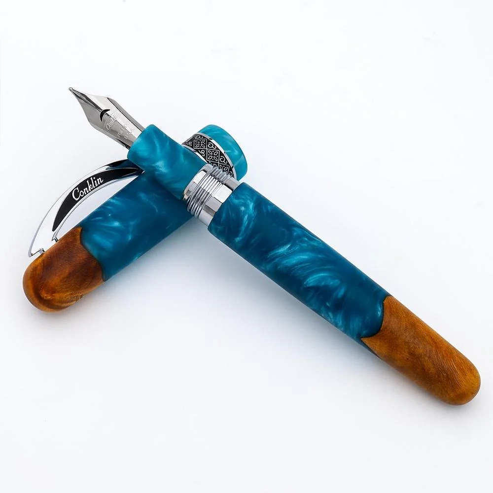 Conklin Fountain Pen - 1898 Spectra Fusion Blue - Limited Edition (2025) - Image 6