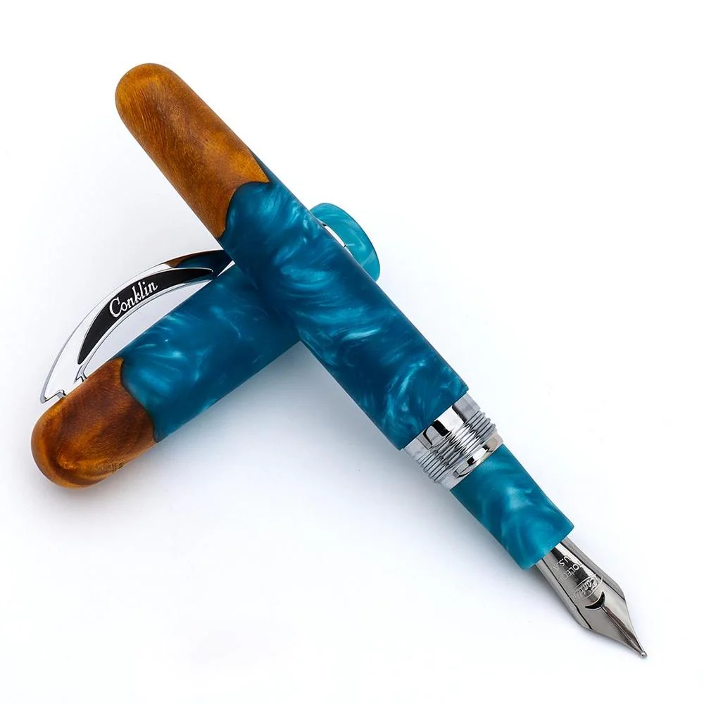 Conklin Fountain Pen - 1898 Spectra Fusion Blue - Limited Edition (2025) - Image 7