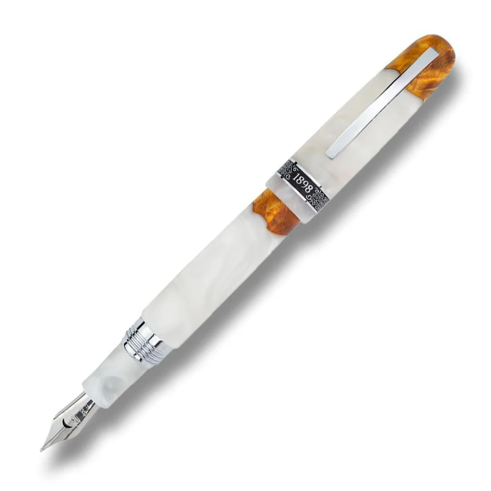 Conklin Fountain Pen - 1898 Spectra Fusion White - Limited Edition (2025) - Image 10