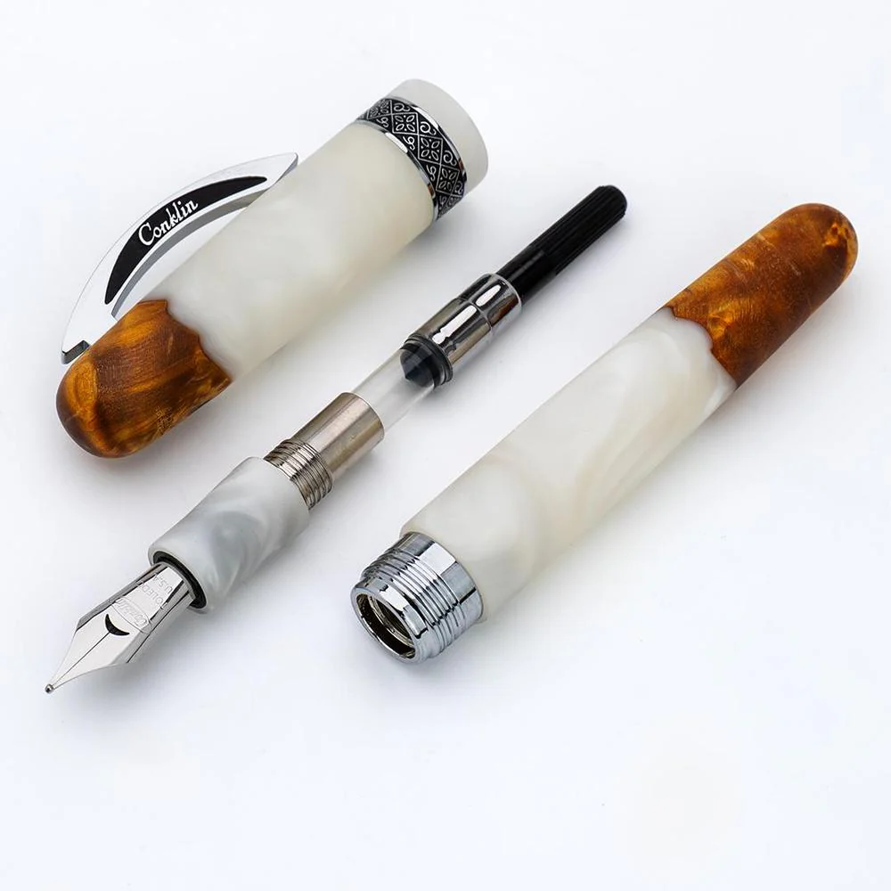 Conklin Fountain Pen - 1898 Spectra Fusion White - Limited Edition (2025) - Image 2