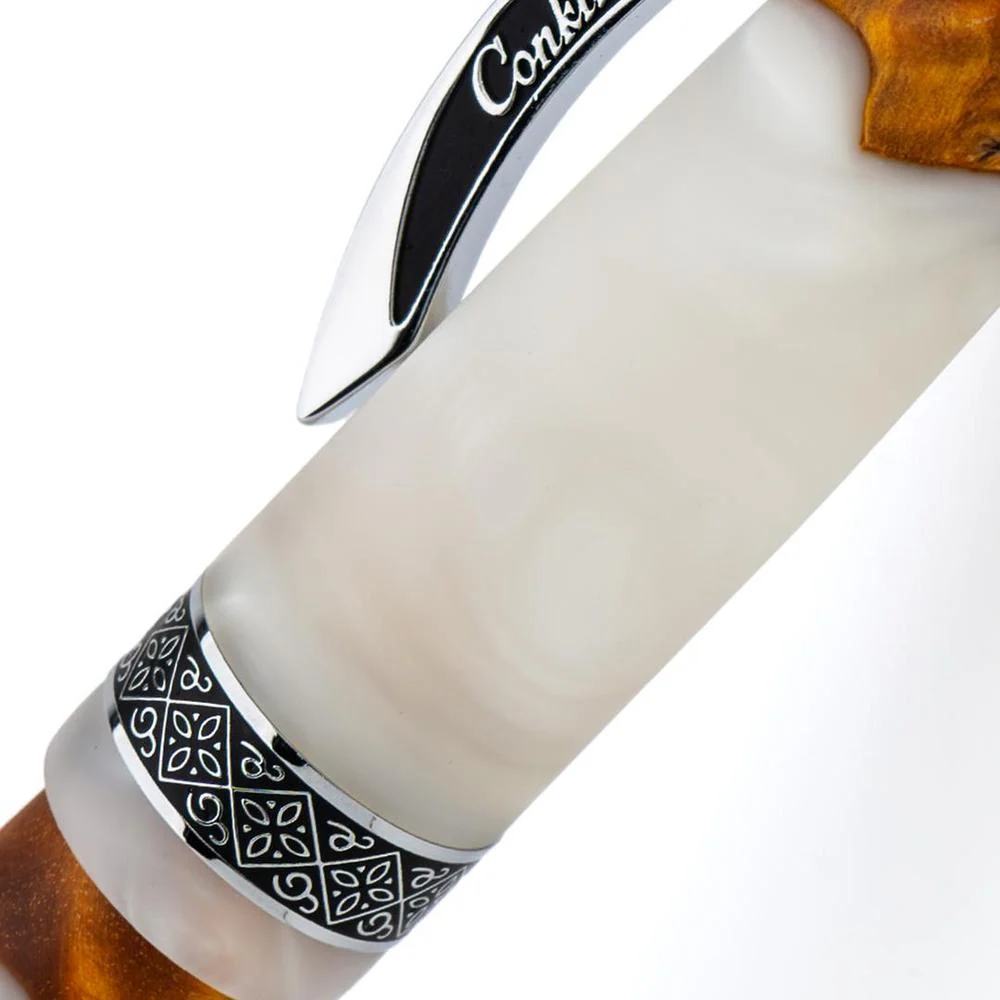 Conklin Fountain Pen - 1898 Spectra Fusion White - Limited Edition (2025) - Image 4