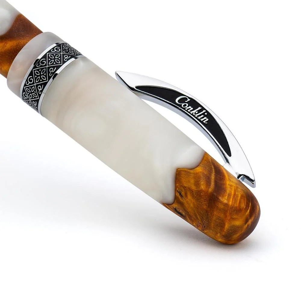 Conklin Fountain Pen - 1898 Spectra Fusion White - Limited Edition (2025) - Image 5