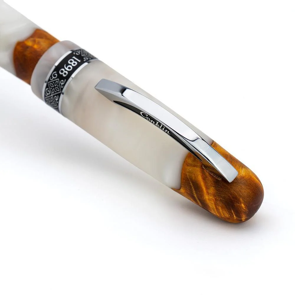 Conklin Fountain Pen - 1898 Spectra Fusion White - Limited Edition (2025) - Image 6