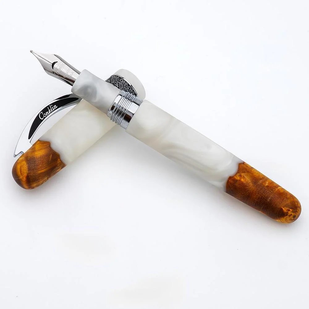 Conklin Fountain Pen - 1898 Spectra Fusion White - Limited Edition (2025) - Image 9