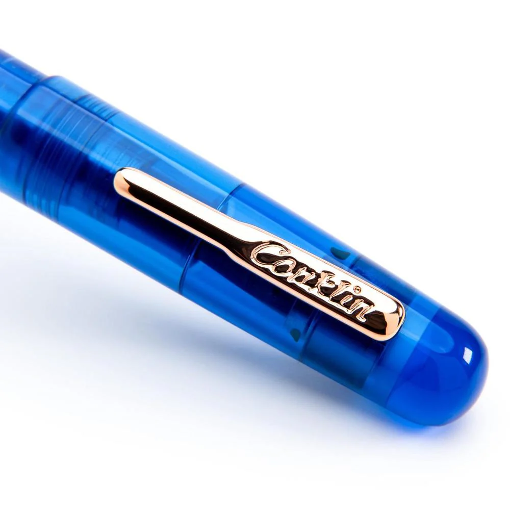 Conklin Fountain Pen - All American - Demo Blue - Image 4