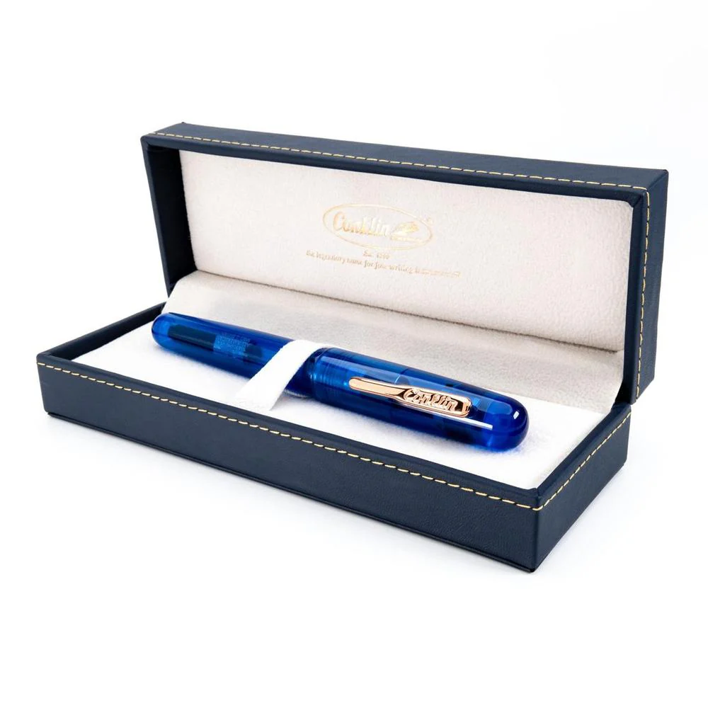 Conklin Fountain Pen - All American - Demo Blue - Image 6
