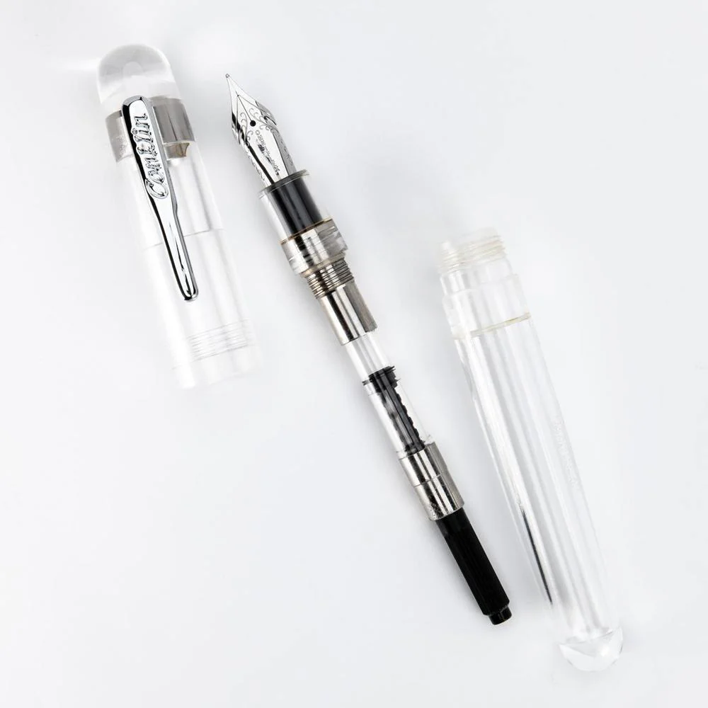 Conklin Fountain Pen - All American - Demo Clear - Image 3