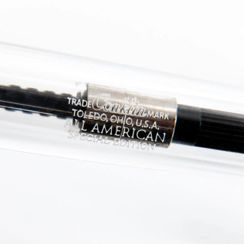 Conklin Fountain Pen - All American - Demo Clear - Image 7