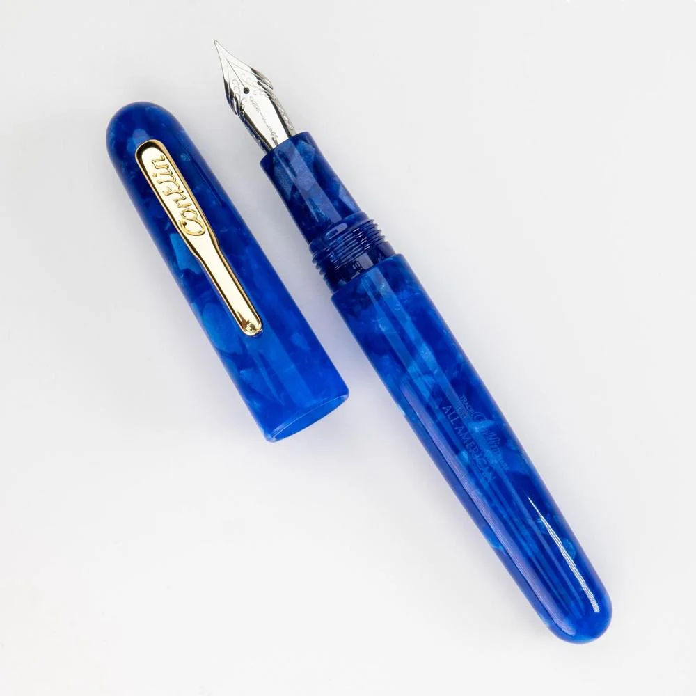 Conklin Fountain Pen - All American - Lapis Blue - Image 3