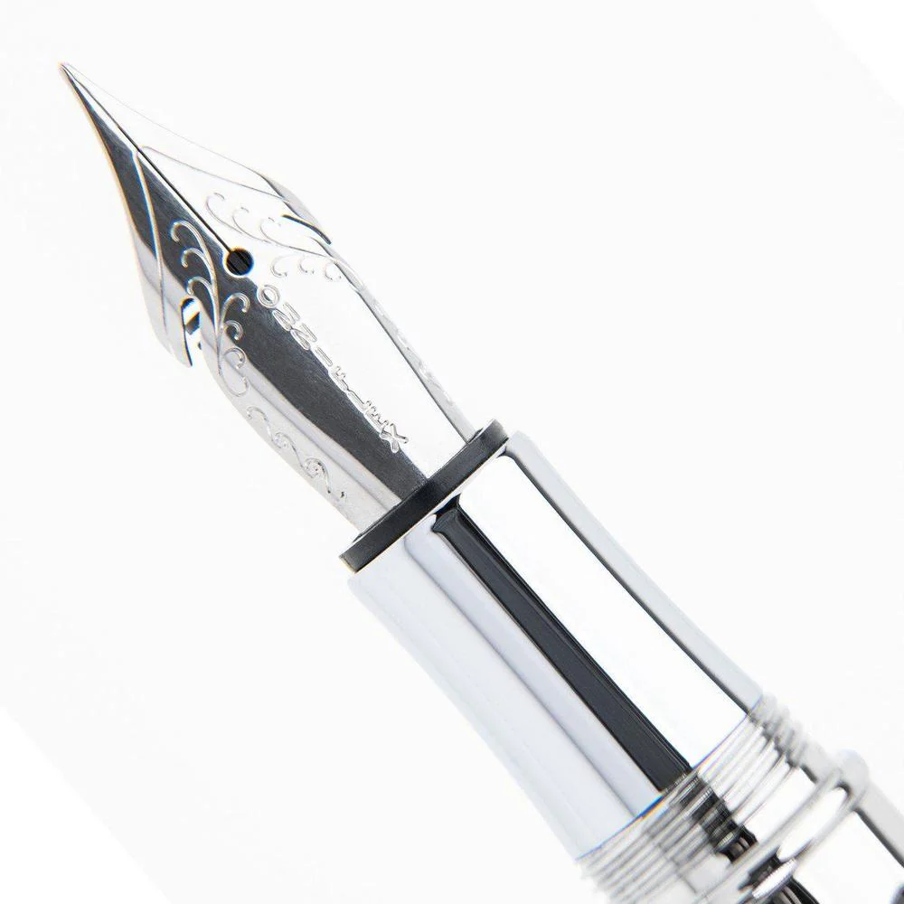 Conklin Fountain Pen - Endura Deco Crest - Black - Image 10