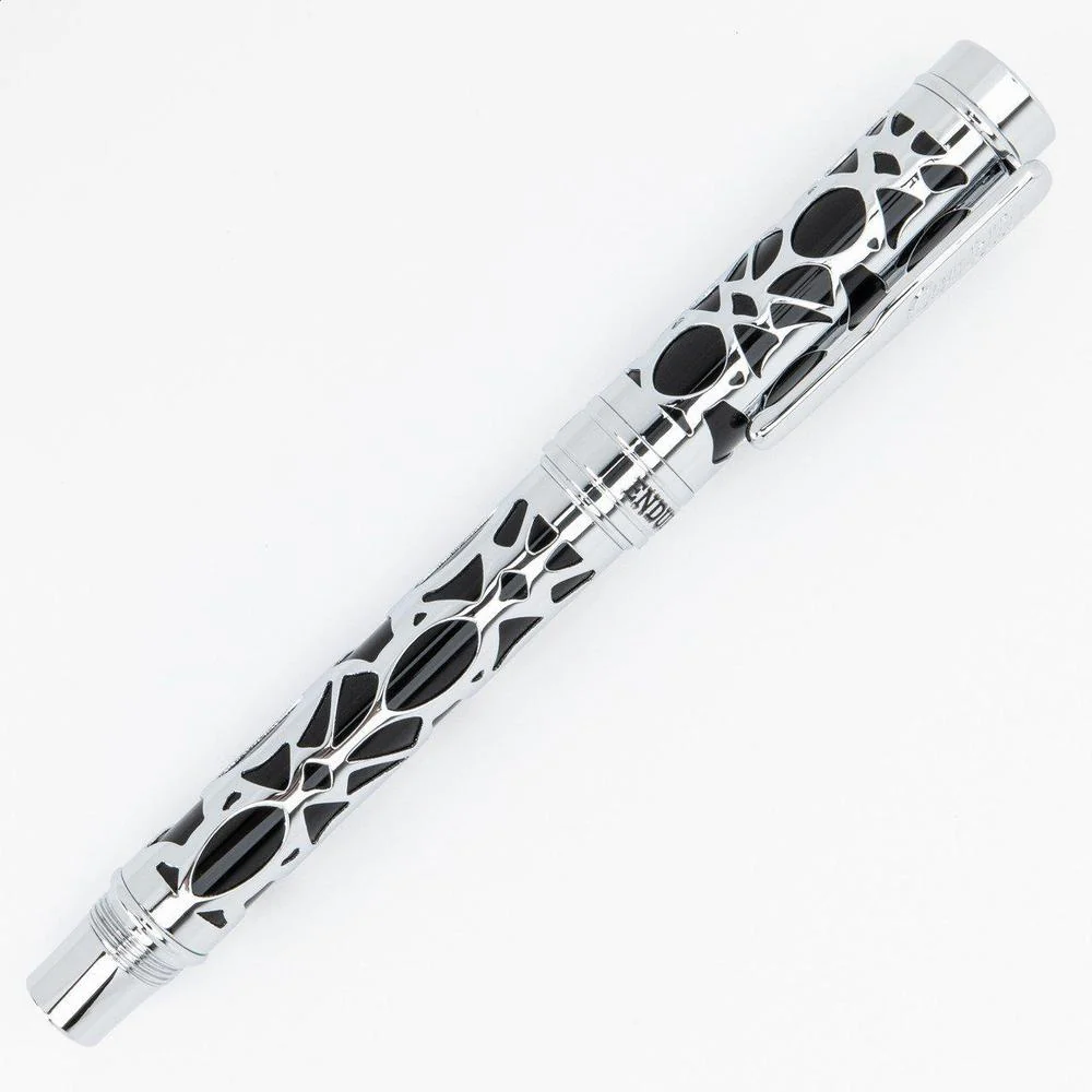 Conklin Fountain Pen - Endura Deco Crest - Black - Image 3