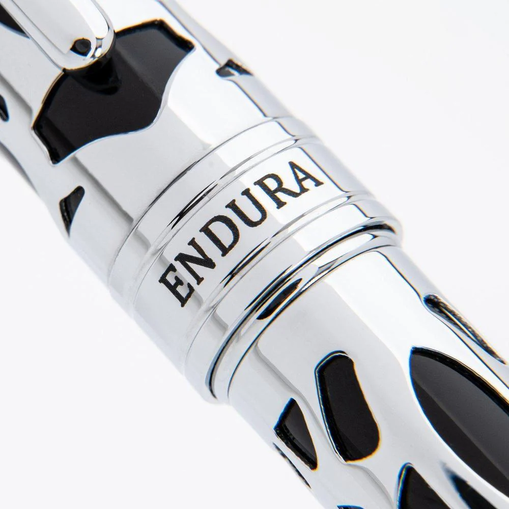 Conklin Fountain Pen - Endura Deco Crest - Black - Image 9