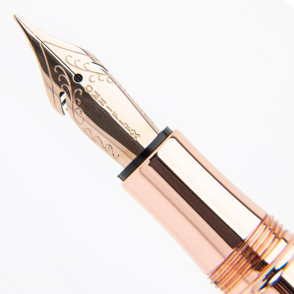 Conklin Fountain Pen - Endura Deco Crest - Blue - Image 10