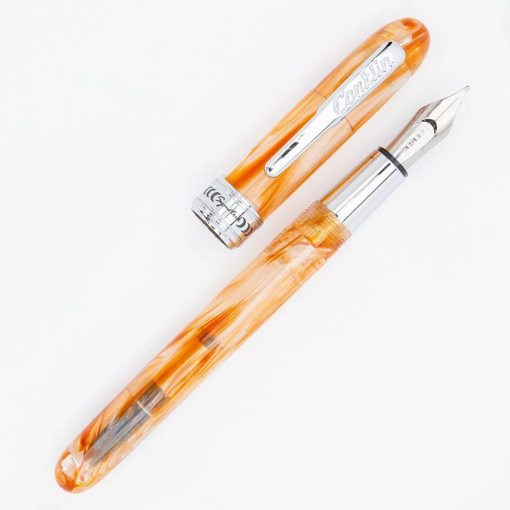 Conklin Fountain Pen - Symetrik - Caramel Sundae - Image 2