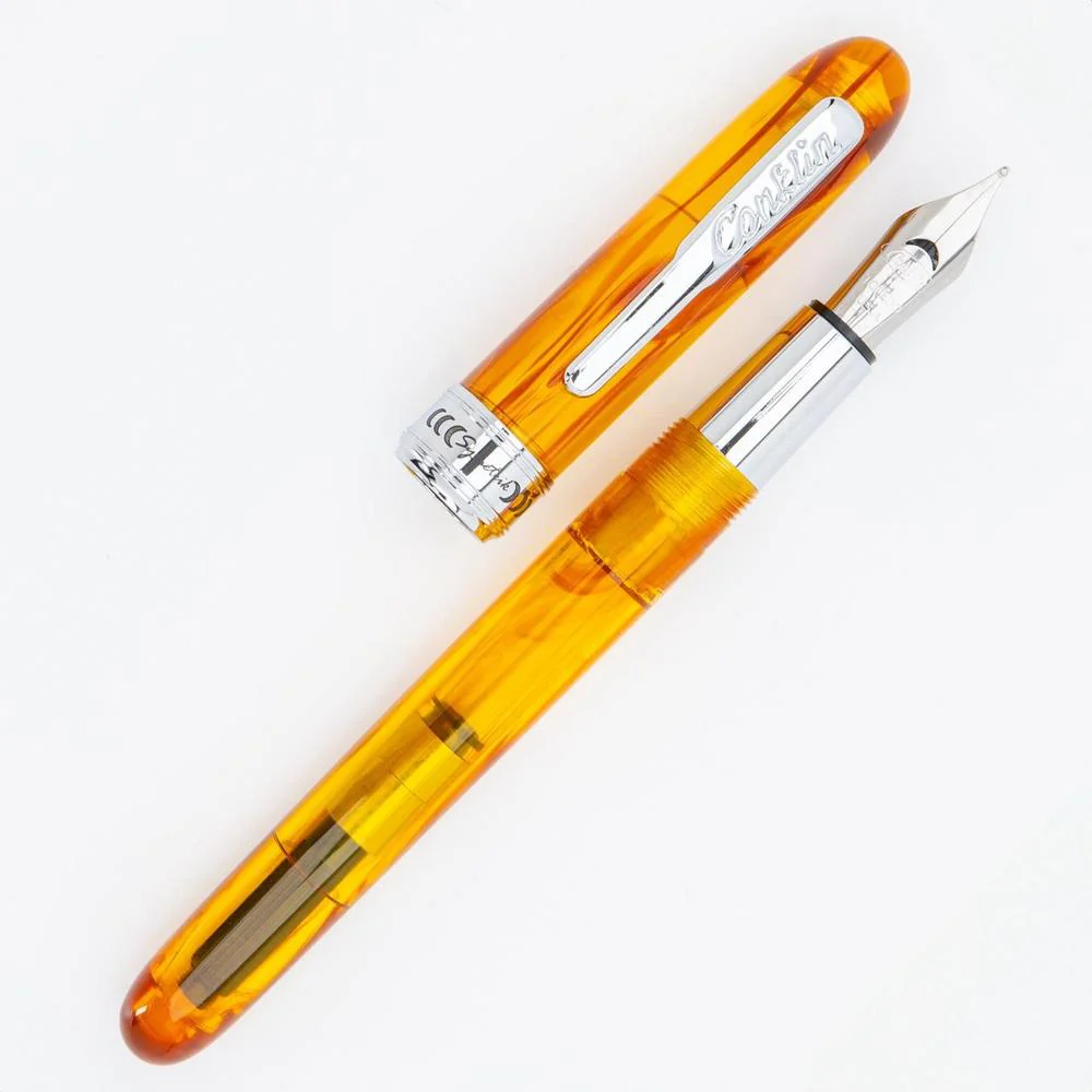 Conklin Fountain Pen - Symetrik - Precious Amber - Image 2