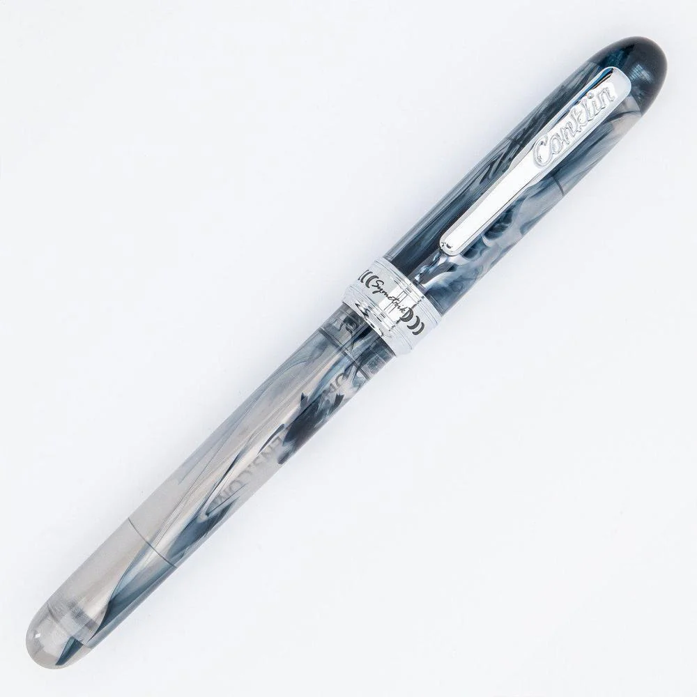 Conklin Rollerball Pen - Symetrik - Blue Supernova - Image 2