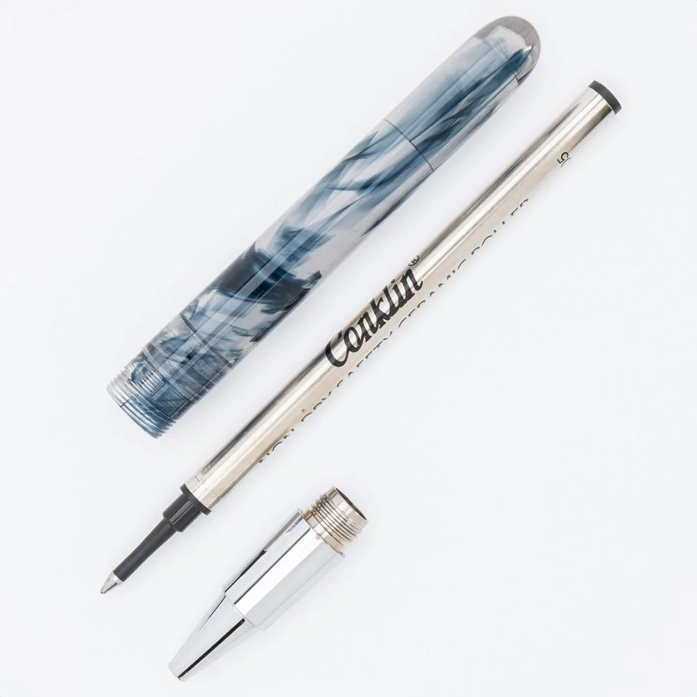 Conklin Rollerball Pen - Symetrik - Blue Supernova - Image 3