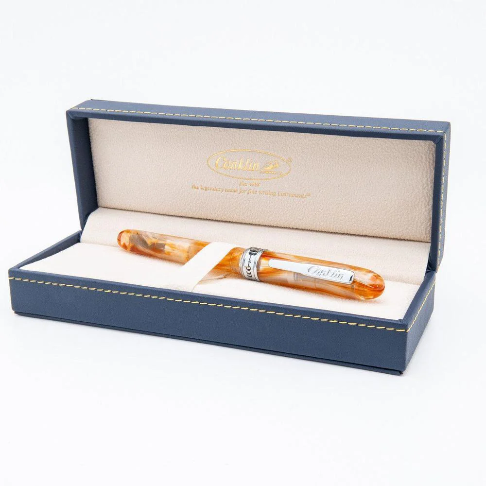 Conklin Rollerball Pen - Symetrik - Caramel Sundae - Image 7