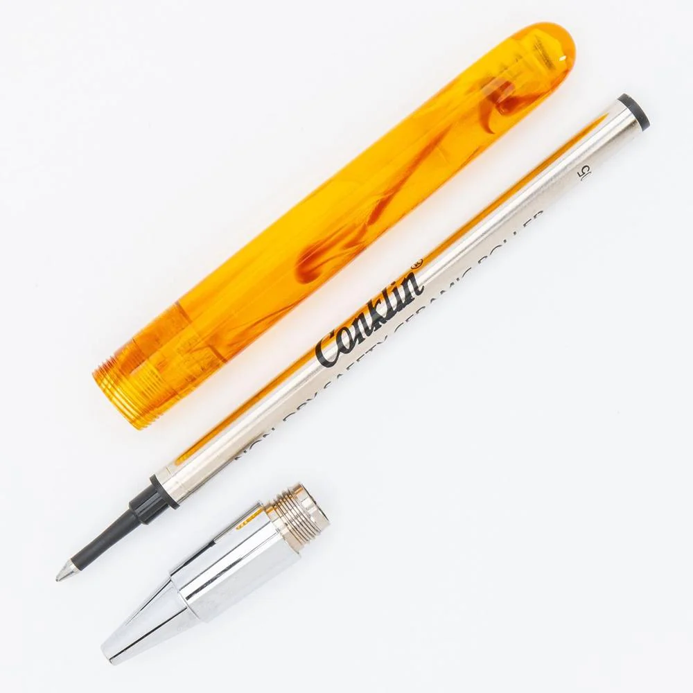Conklin Rollerball Pen - Symetrik - Precious Amber - Image 3