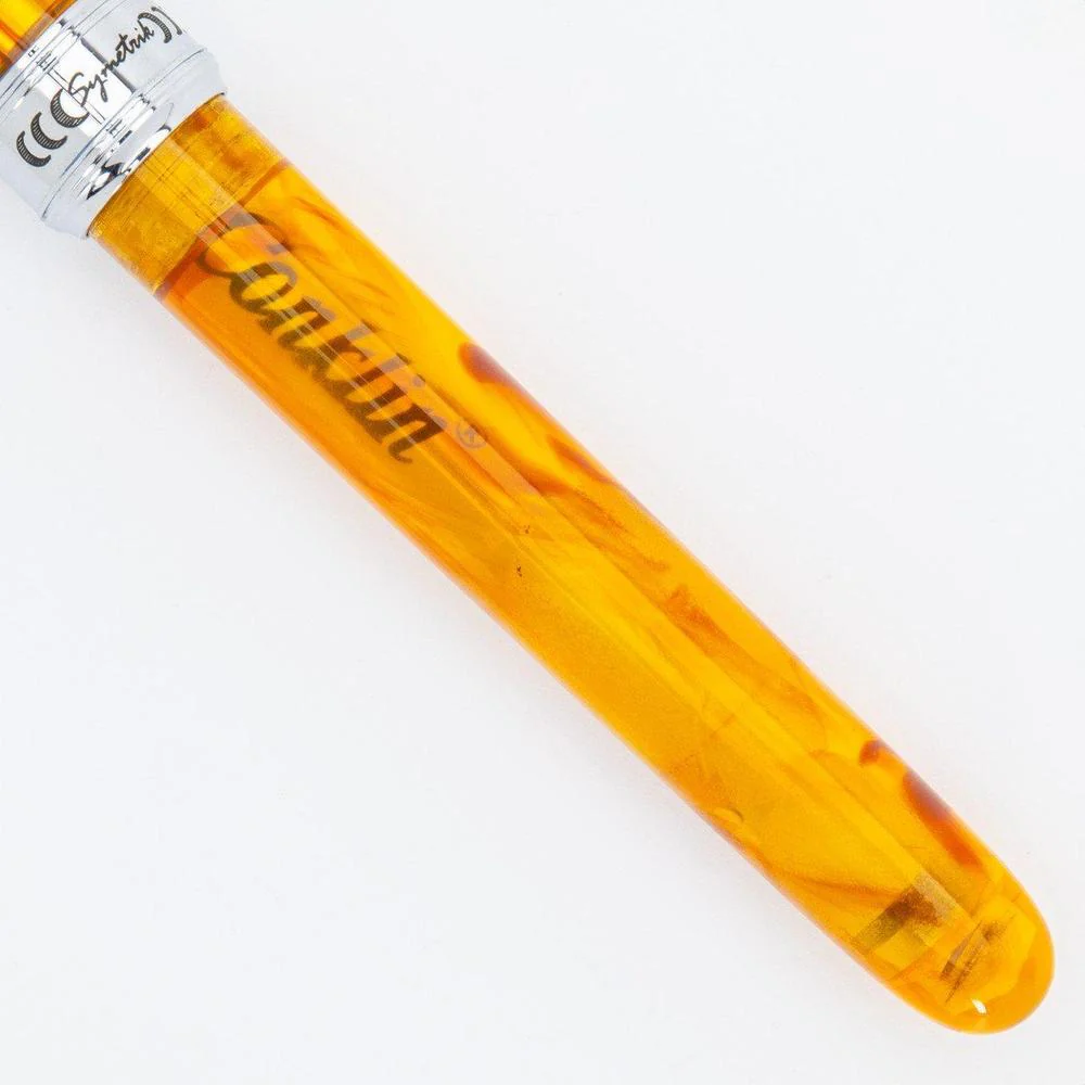 Conklin Rollerball Pen - Symetrik - Precious Amber - Image 4
