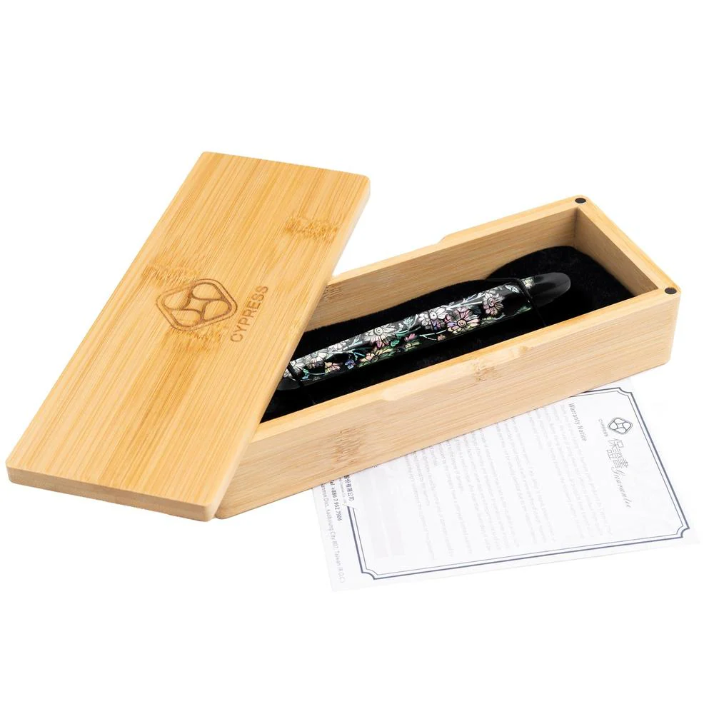 CYPRESS × @micahfinds Victorian Flora: Courageous Chamomile (14K Gold) Fountain Pen - Image 6