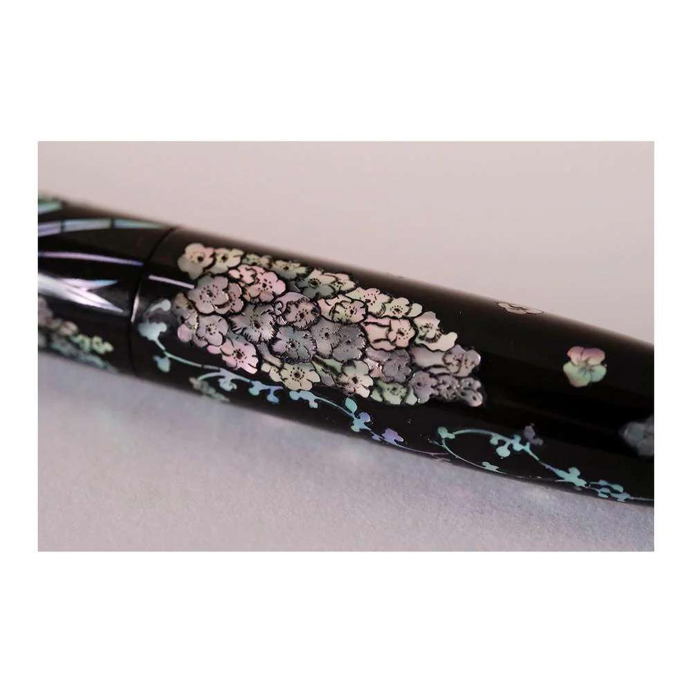 CYPRESS × @micahfinds Victorian Flora: Hopeful Hyacinth (14K Gold) Fountain Pen - Image 3