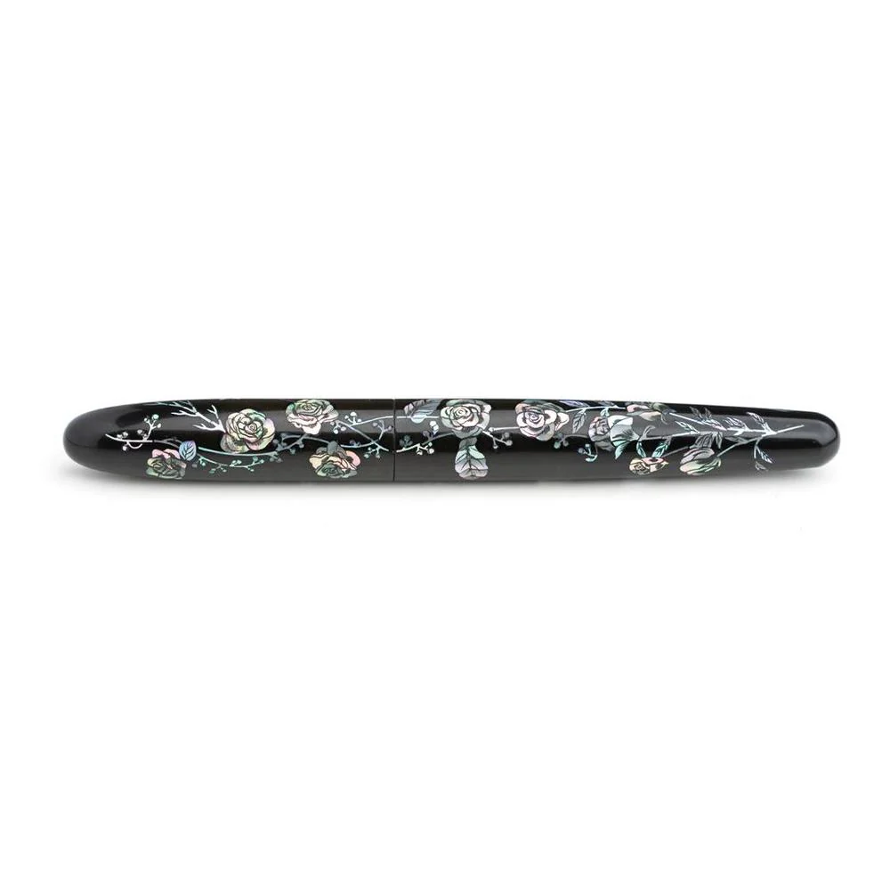 CYPRESS × @micahfinds Victorian Flora: The Expressive Rose (14K Gold) Fountain Pen - Image 4