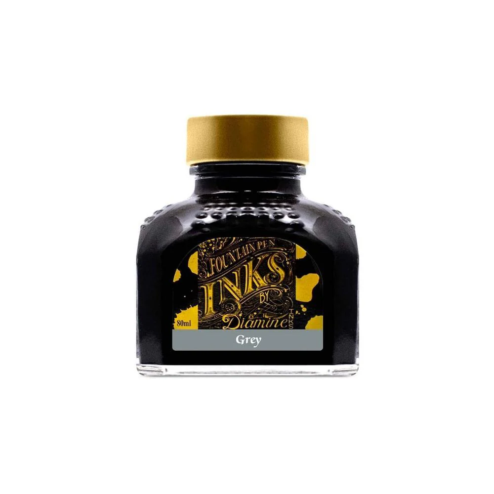 Diamine Ink Bottle (30ml / 80ml) - Black & Grey - Image 21