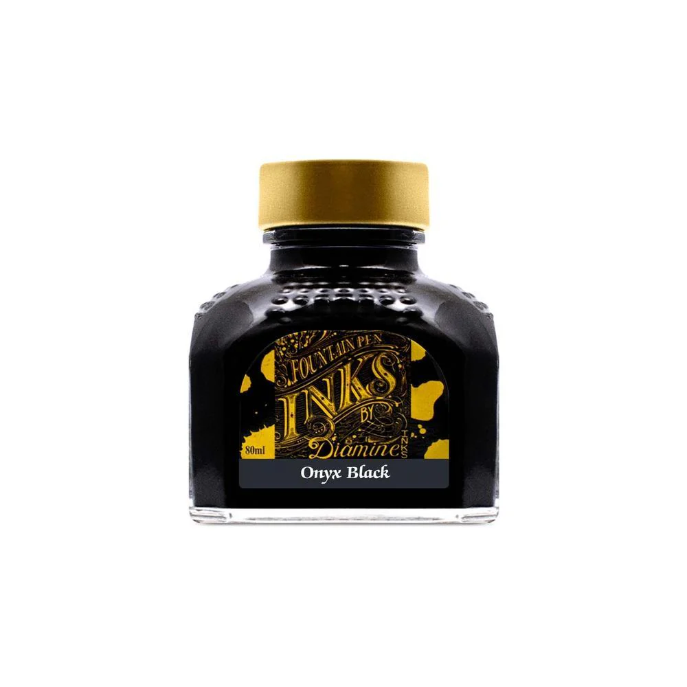 Diamine Ink Bottle (30ml / 80ml) - Black & Grey - Image 26