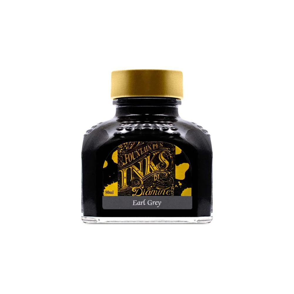 Diamine Ink Bottle (30ml / 80ml) - Black & Grey - Image 28