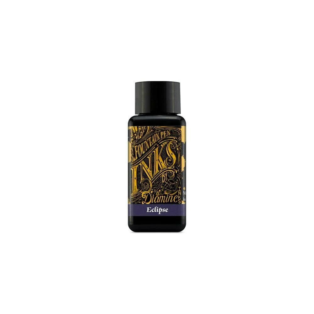 Diamine Ink Bottle (30ml / 80ml) - Black & Grey - Image 7