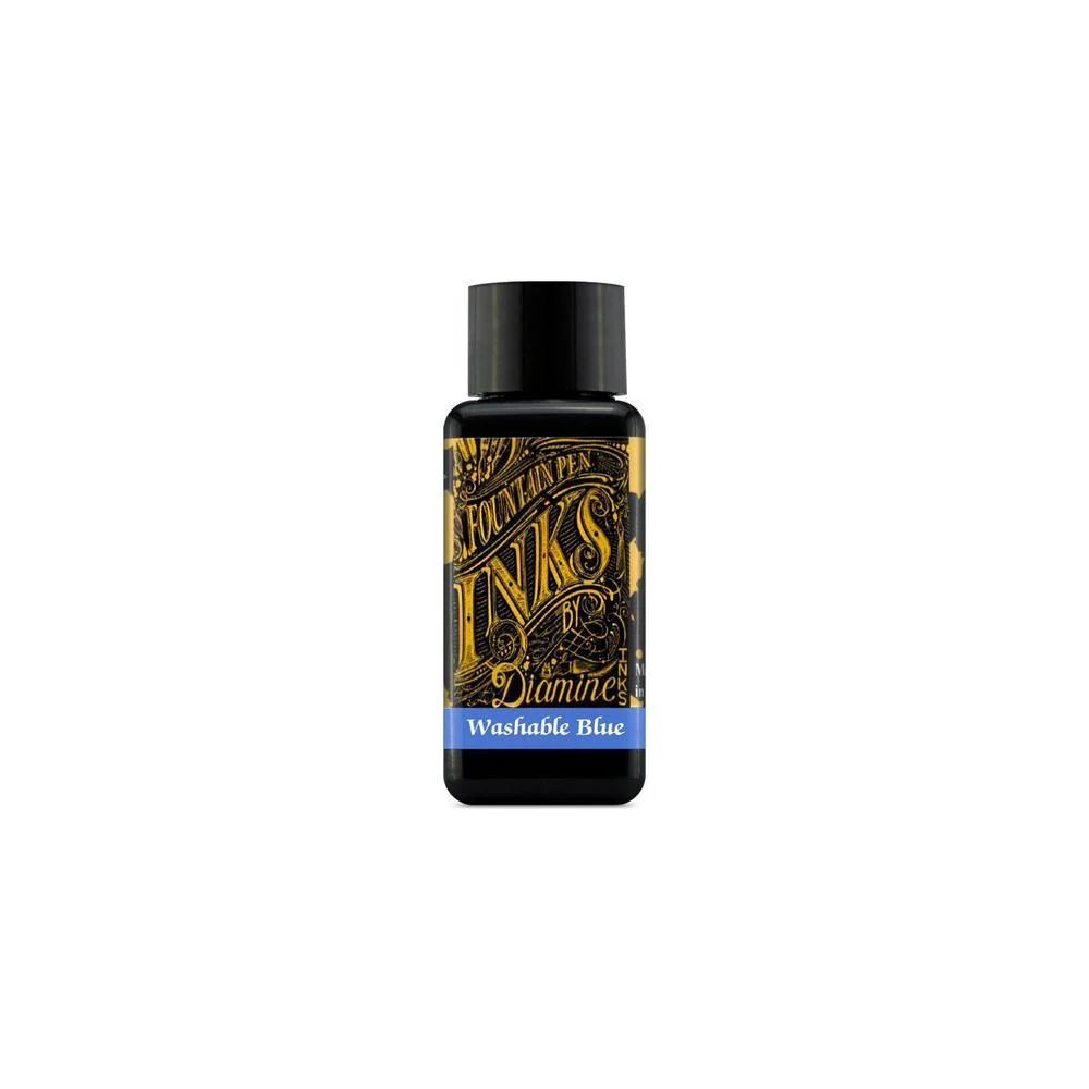 Diamine Ink Bottle (30ml / 80ml) - Blue - Image 38