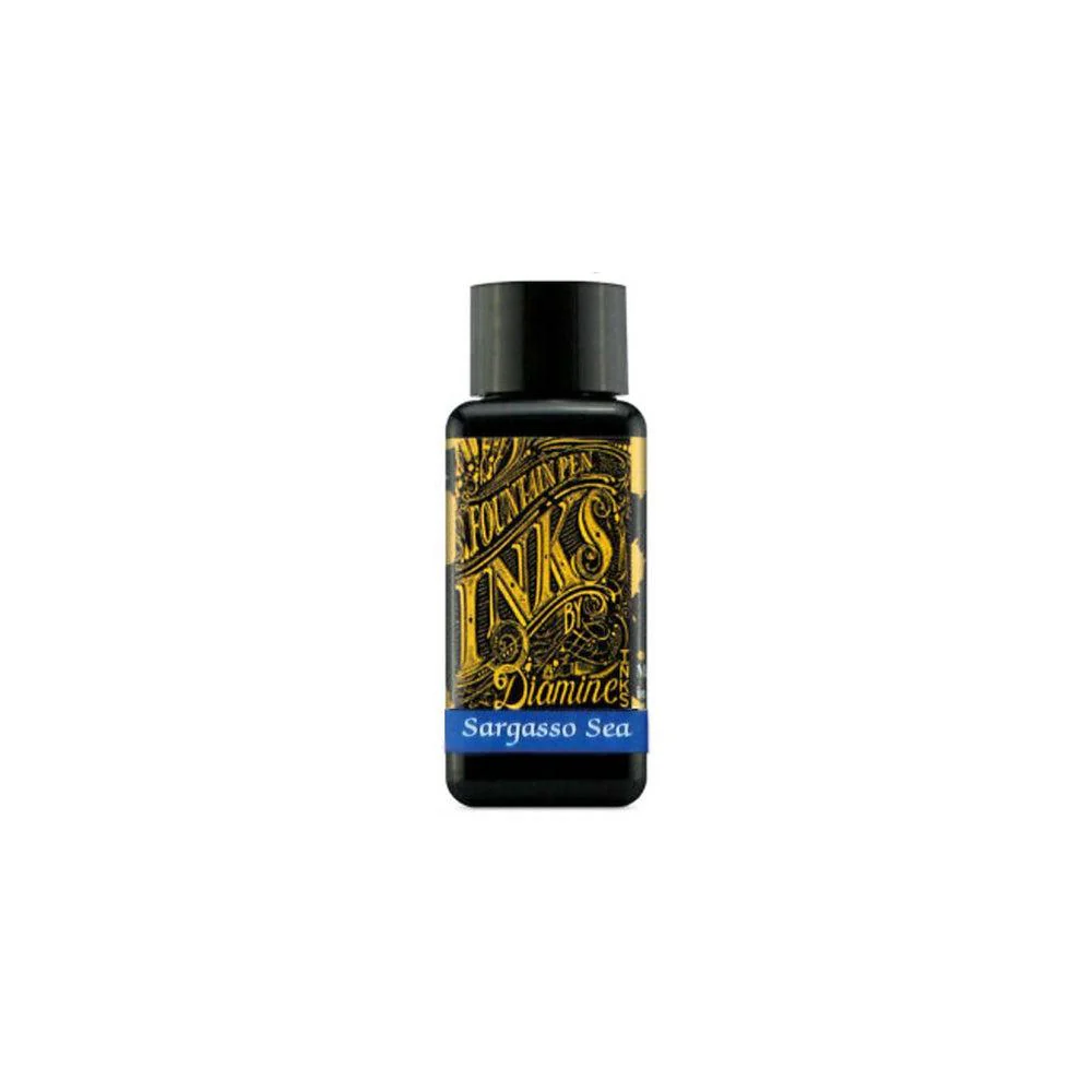 Diamine Ink Bottle (30ml / 80ml) - Blue - Image 40