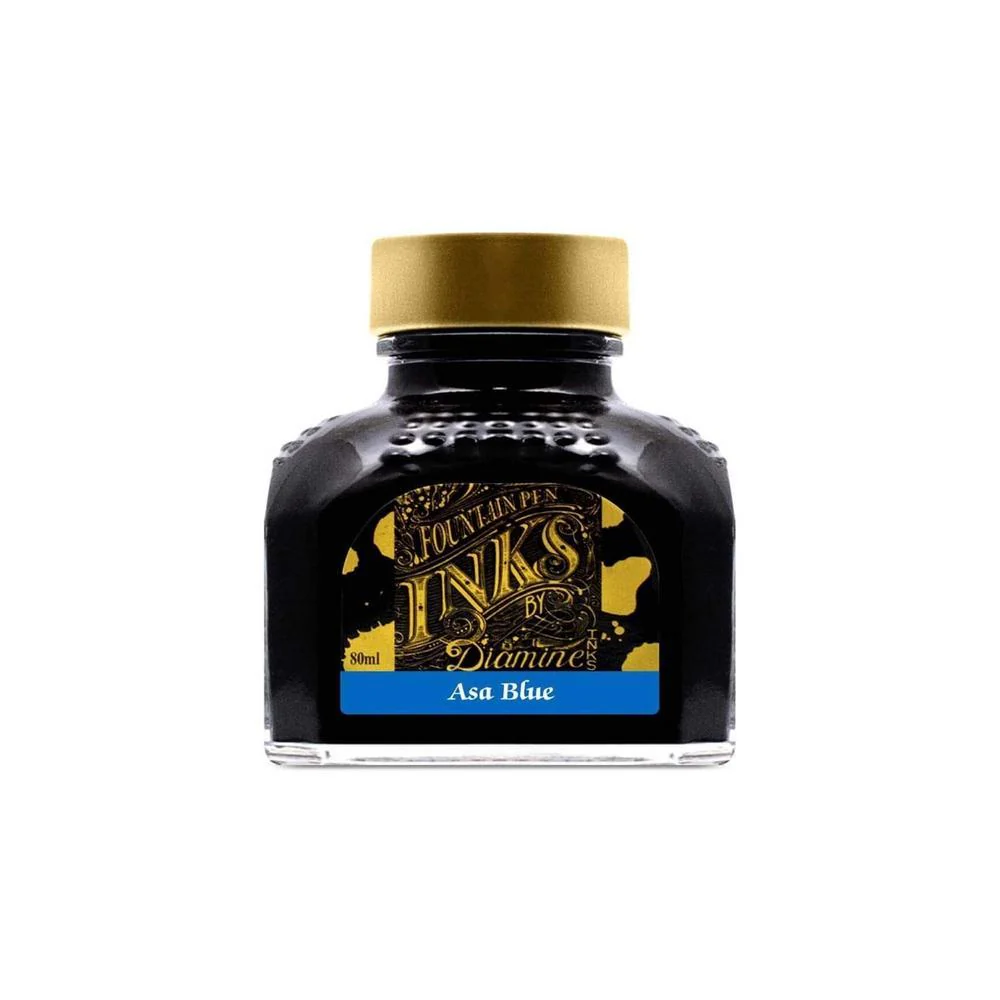 Diamine Ink Bottle (30ml / 80ml) - Blue - Image 42