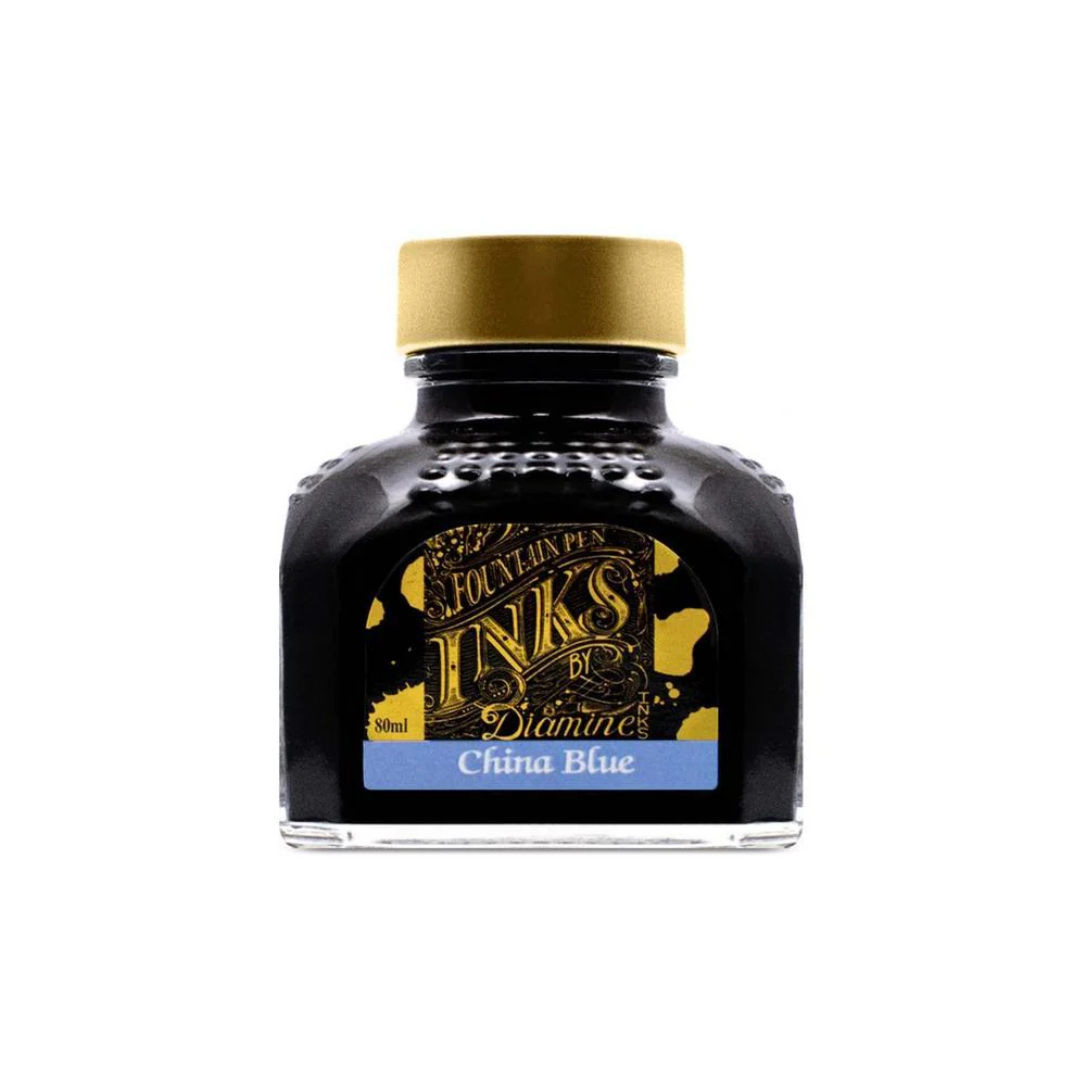 Diamine Ink Bottle (30ml / 80ml) - Blue - Image 46